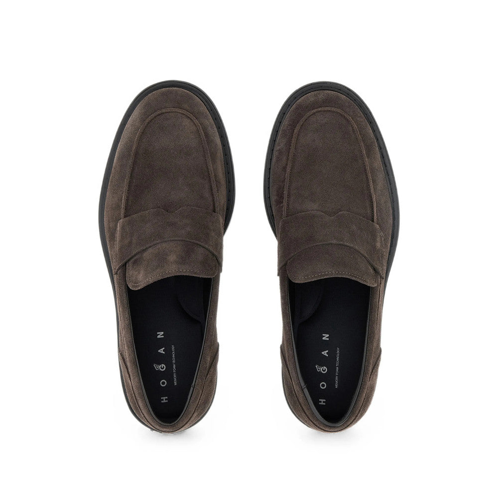 Brown Slip On Loafers 3