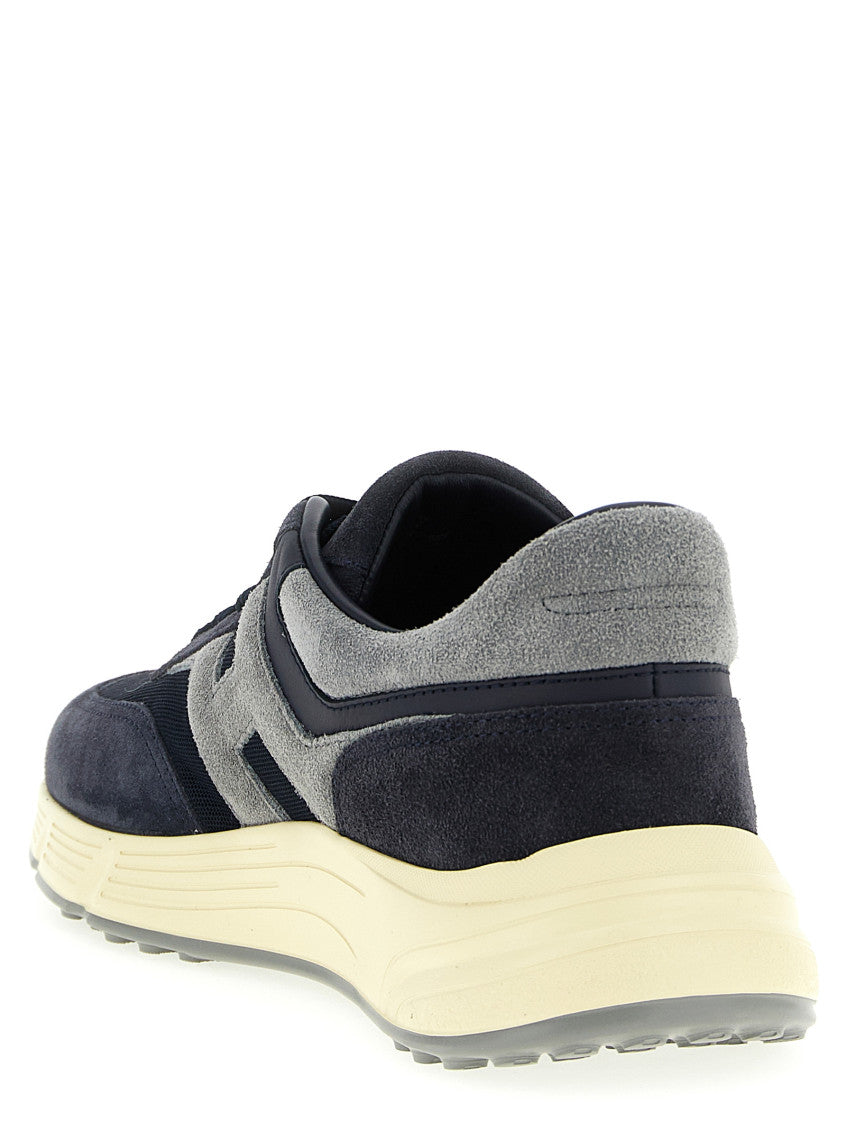 Blue Color Block Hyperlight Sneakers 3