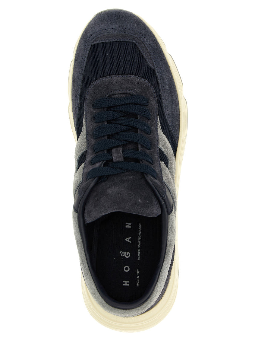 Blue Color Block Hyperlight Sneakers 4