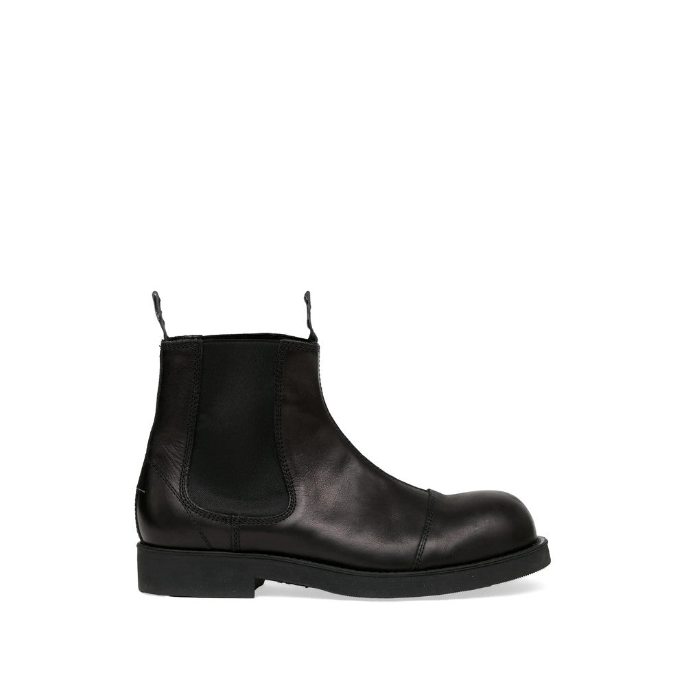 Black Leather Boots 1