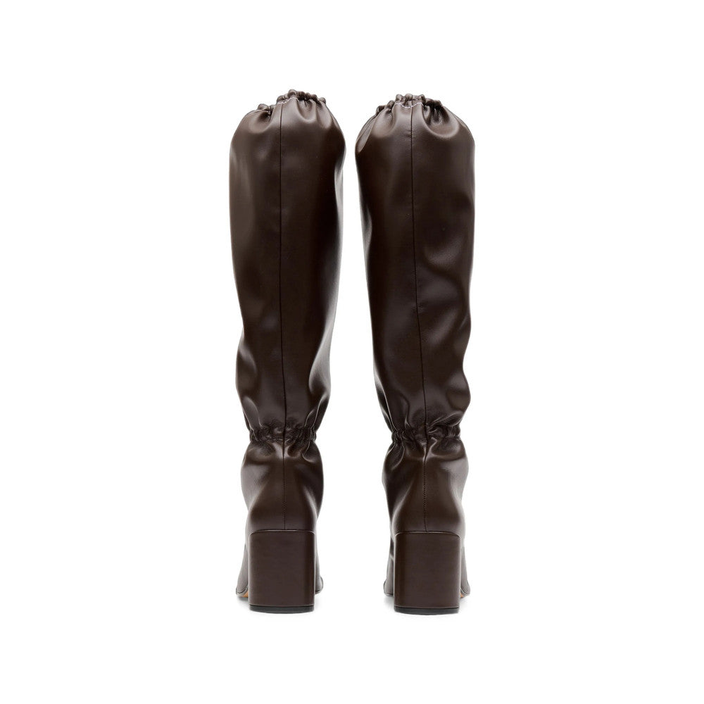 Brown Leather  Boots 2