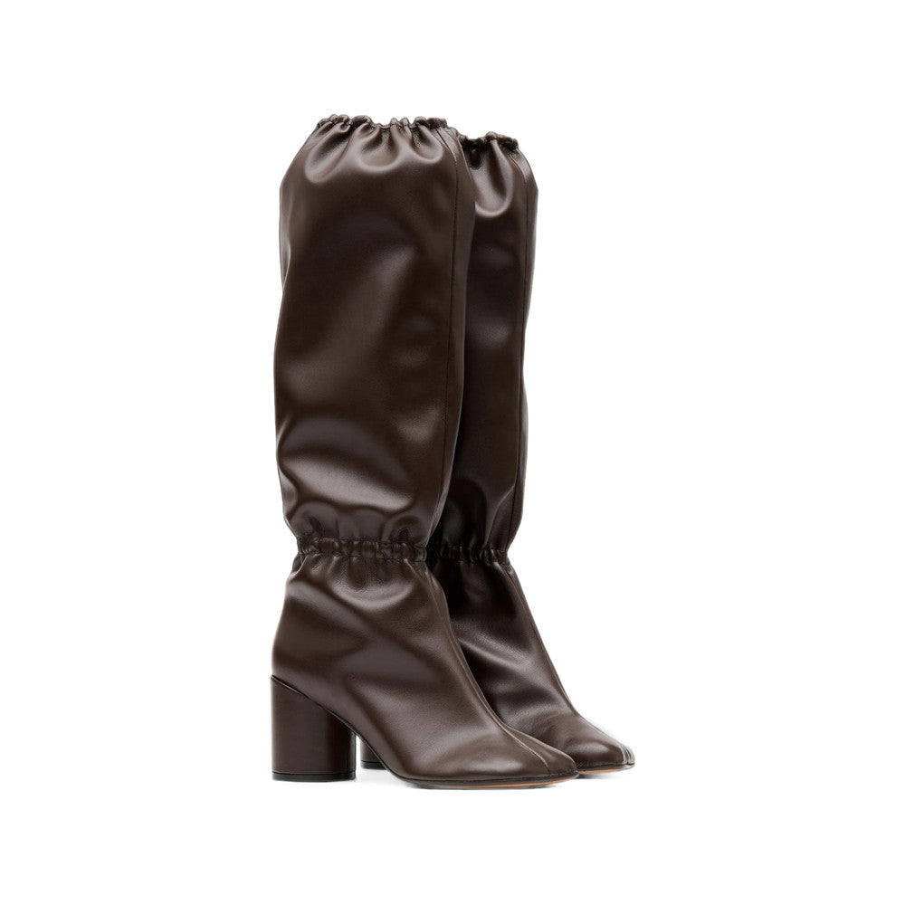 Brown Leather  Boots 3