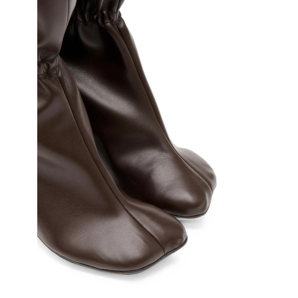 Brown Leather  Boots 4