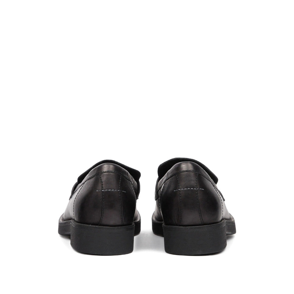 Black Logo Loafers 3