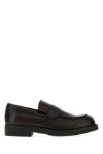 Dark Brown Leather Loafers 1