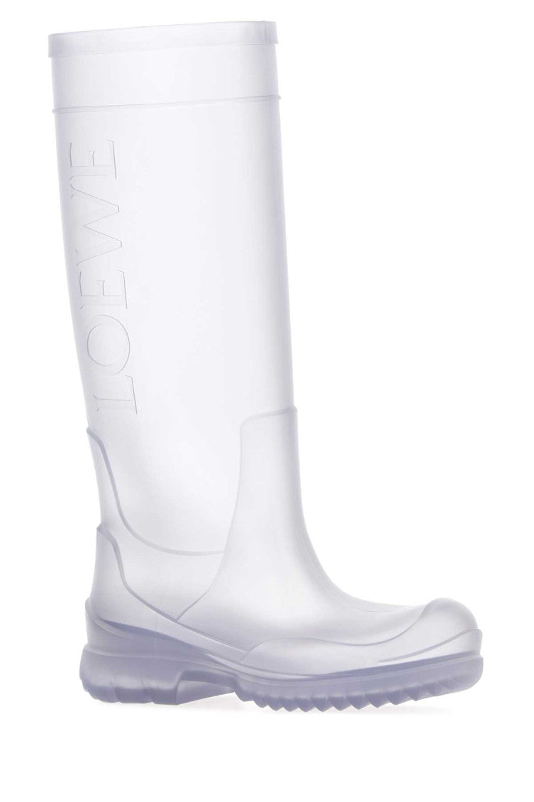 White Logo Storm Boots 2