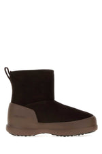 Dark Brown Mezzaluna Mid Boots 1