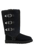 Black Classic Tall Western Boots 1