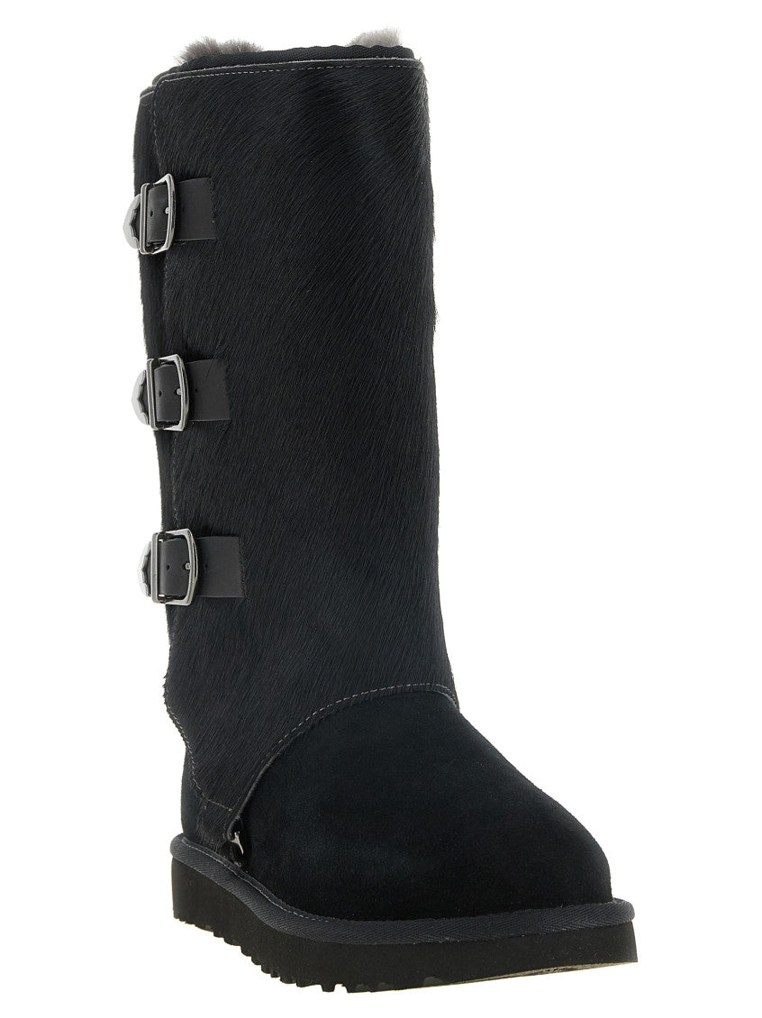 Black Classic Tall Western Boots 3