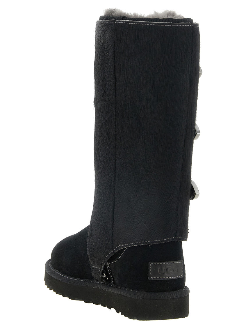 Black Classic Tall Western Boots 4