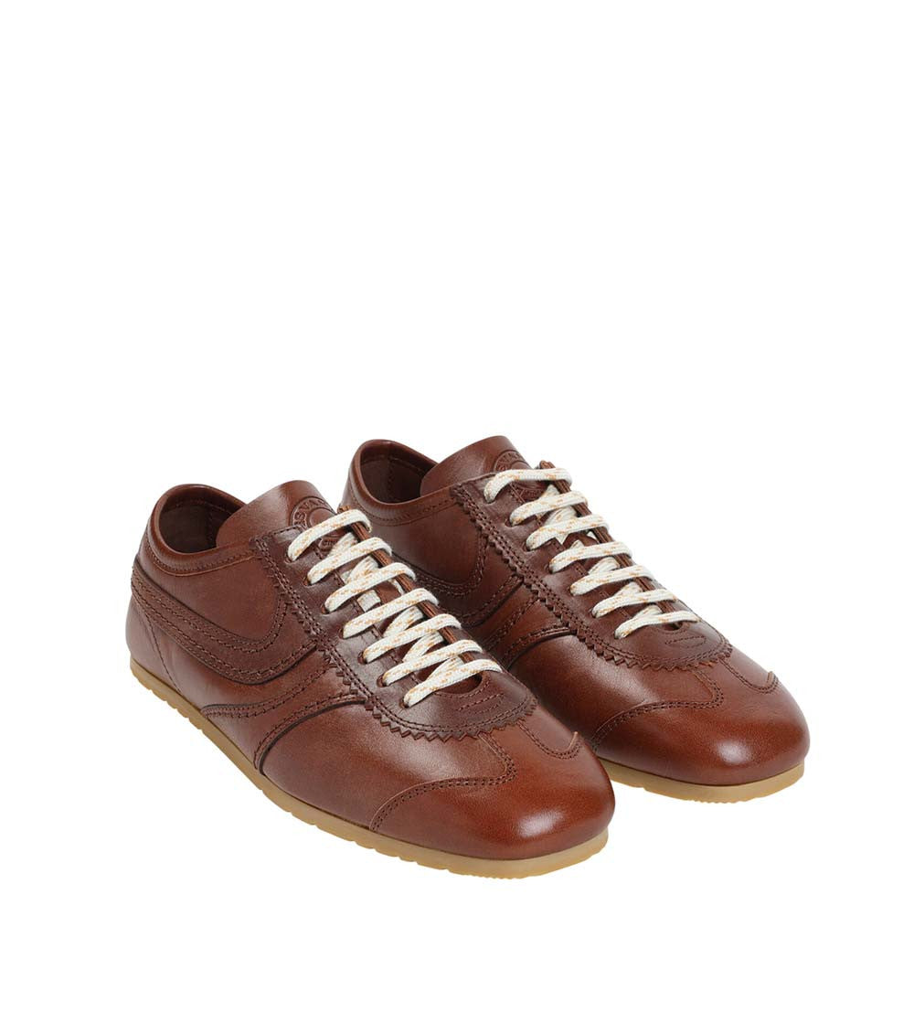 Burgundy Classic Sneakers 3