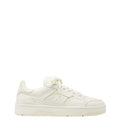 White Logo Clay Sneakers 1