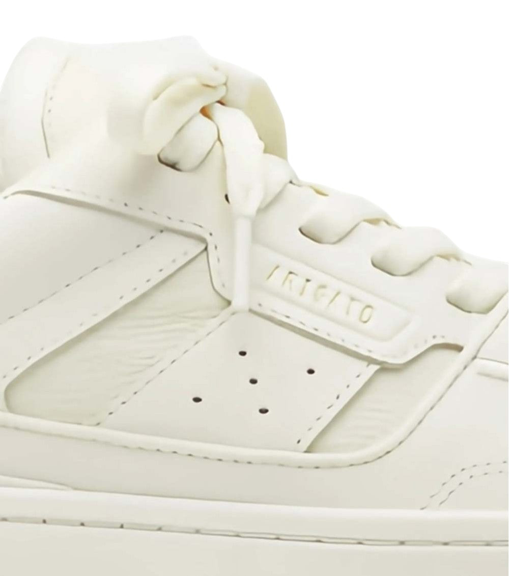 White Logo Clay Sneakers 3