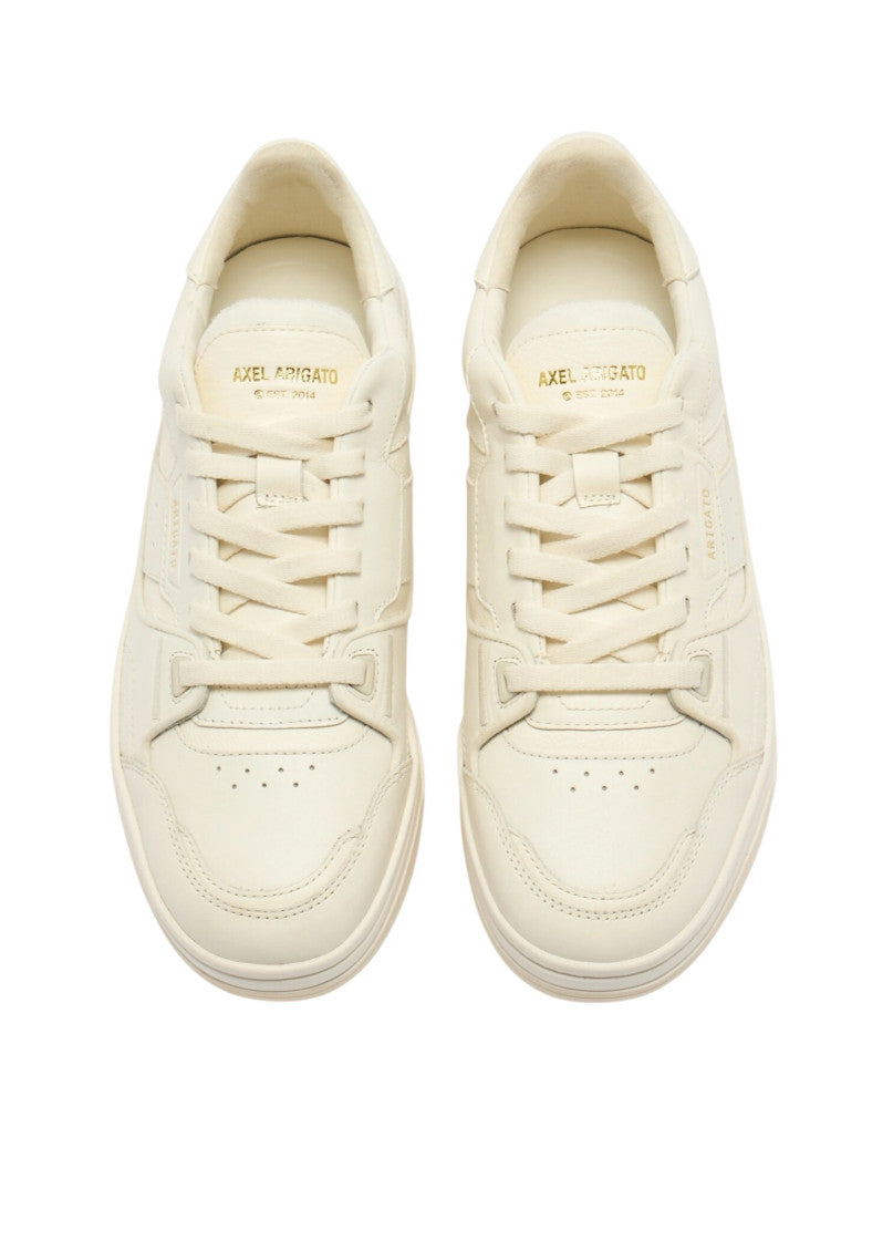 White Logo Clay Sneakers 4