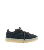 Black Perforated Area Lo Sneakers 1