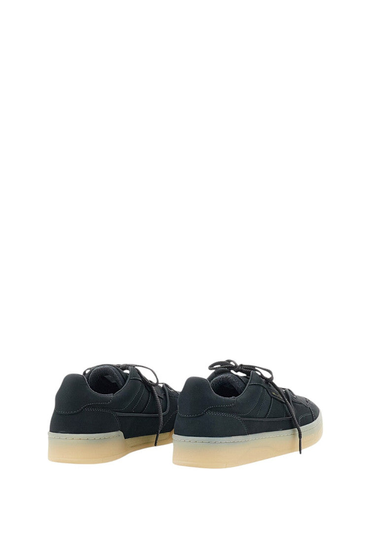 Black Perforated Area Lo Sneakers 2