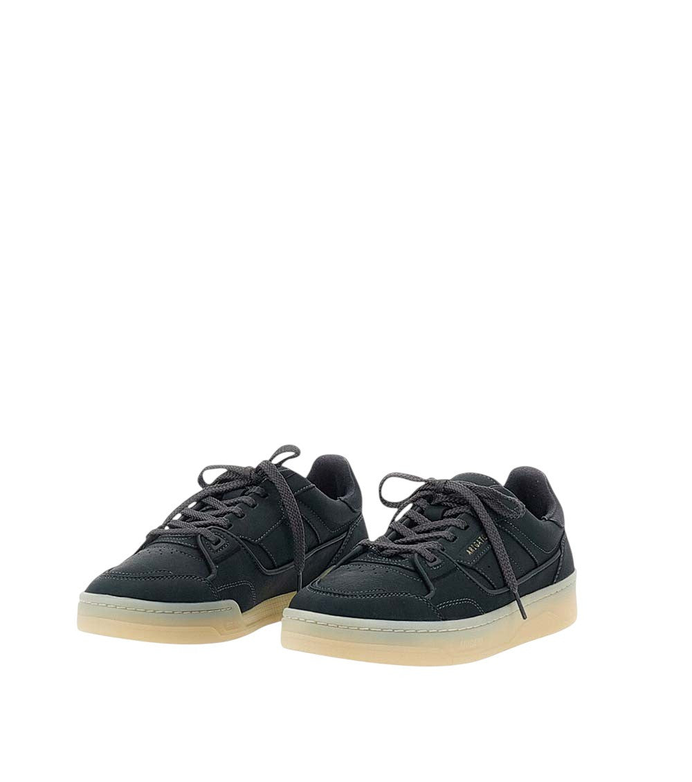 Black Perforated Area Lo Sneakers 4