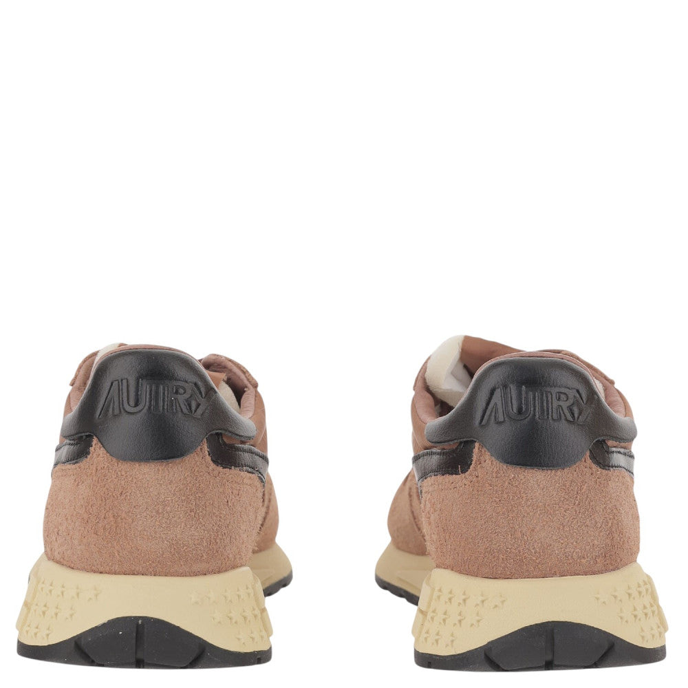 Brown Color Block Reelwind Sneakers 3