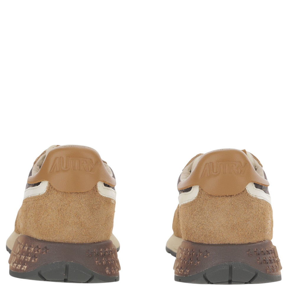 Brown Color Block Reelwind Sneakers 3