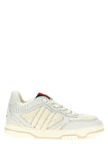 White Lace up Sneakers 1