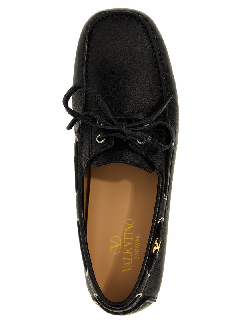 Black Round Toe Loafers 4