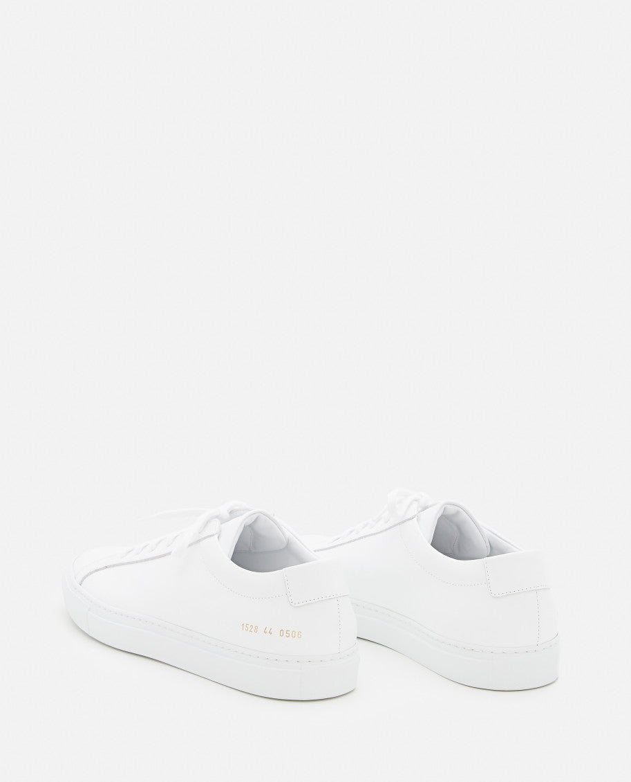 White Solid Lace Up Sneakers 3
