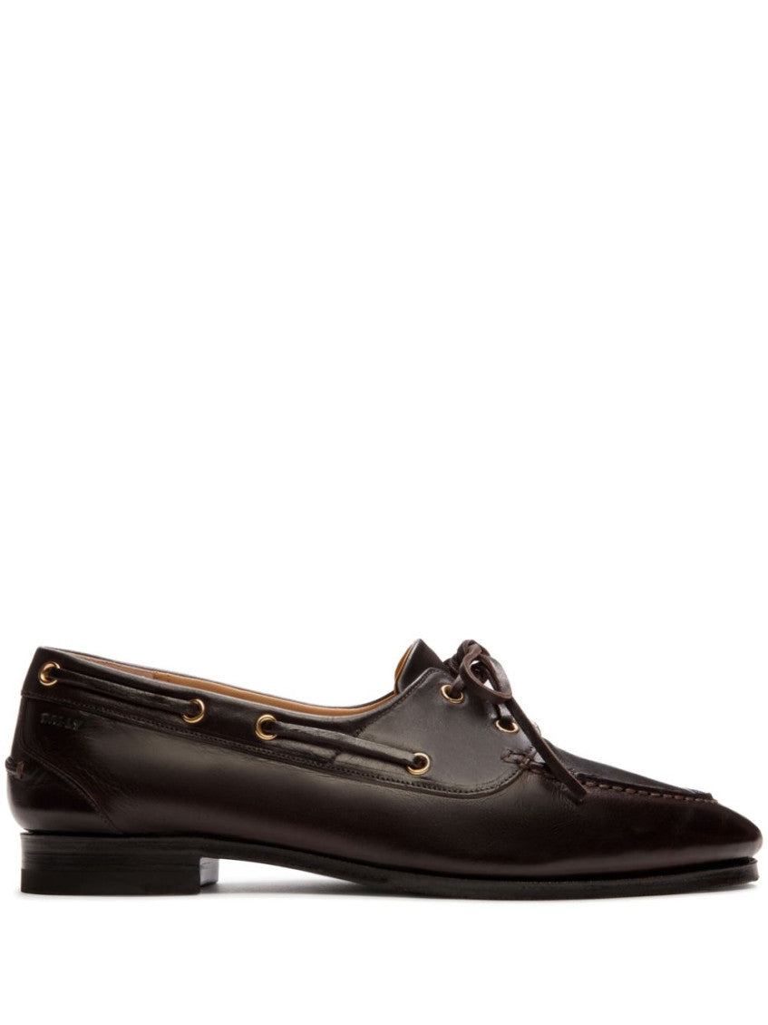 Brown leather Loafers 1