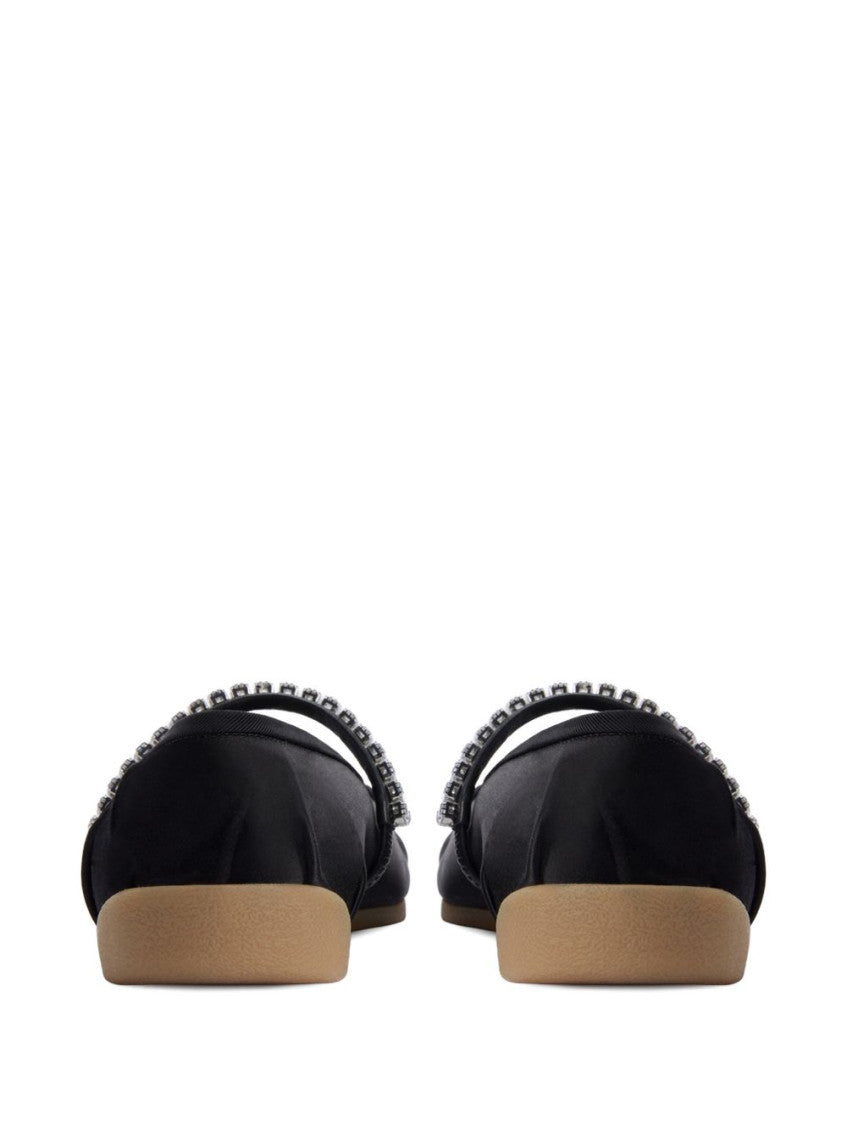 Black Bow Ballet Flats 2