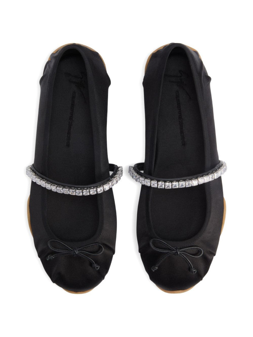 Black Bow Ballet Flats 4