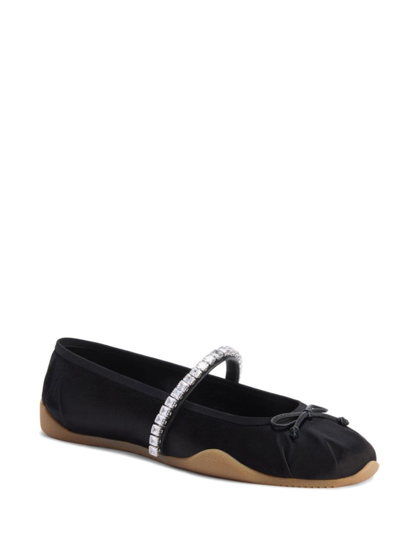 Black Bow Ballet Flats 5