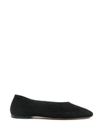 Black Suede Ballet Flats 1