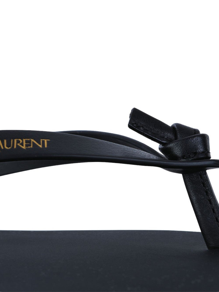 Black Logo Slippers 3