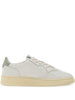 White Leather Sneakers 1