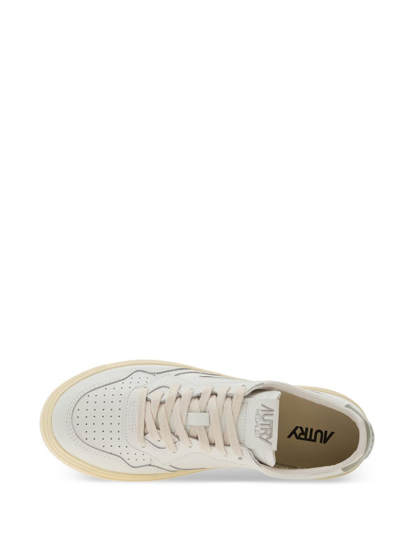 White Leather Sneakers 5