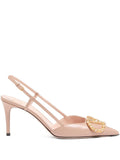 Pink VLogo Signature Pumps 1