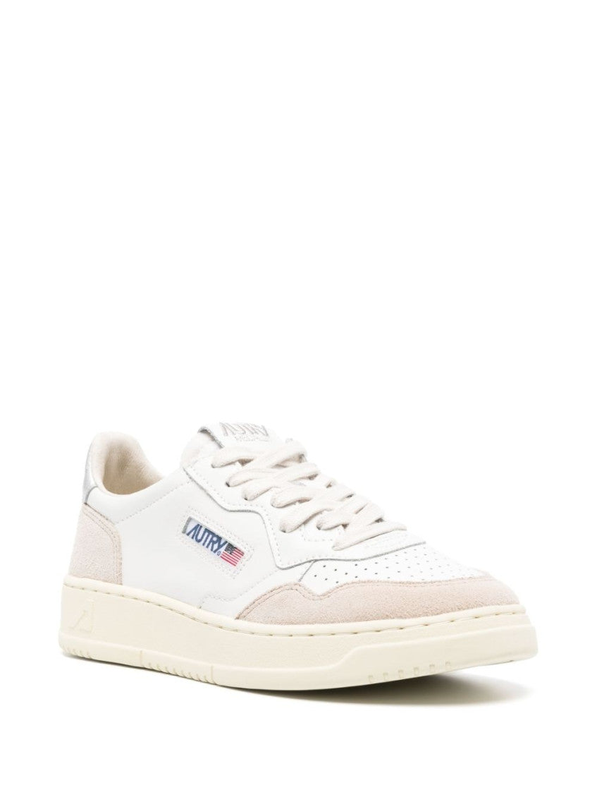 White Medalist Low Sneakers 1