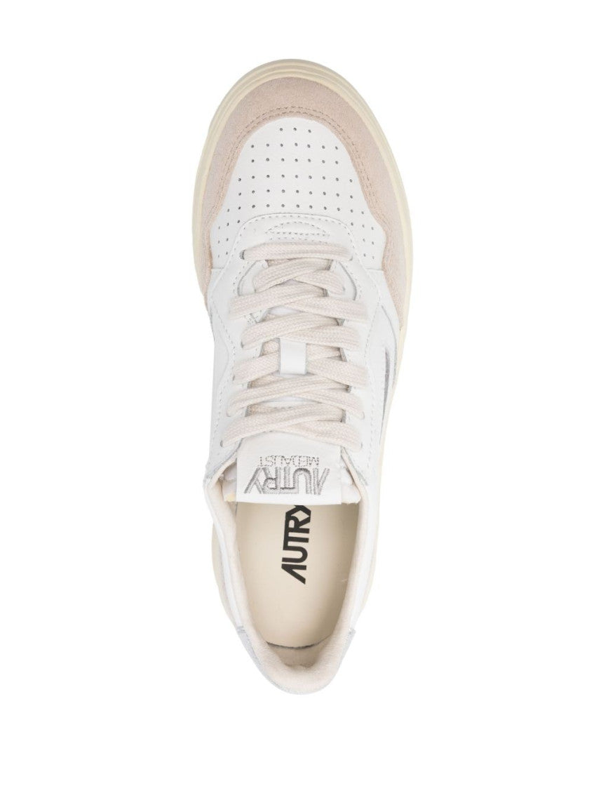White Medalist Low Sneakers 4