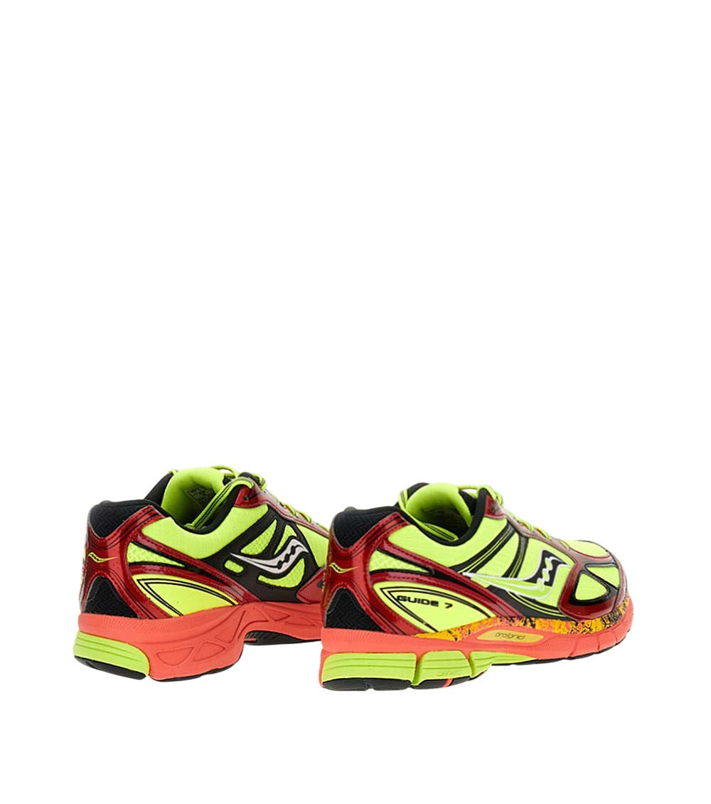 Yellow Color-block Sneakers 3