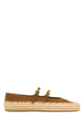 Light Brown Solid Ballet Flats 1