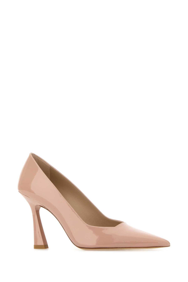 Pink Solid Pointed toe Pump 2