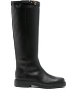 Black Leather Boots 1