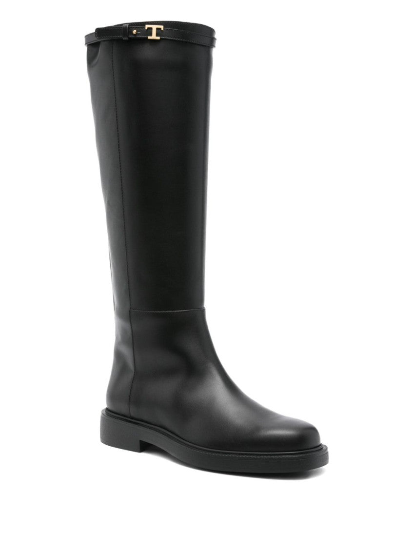 Black Leather Boots 4
