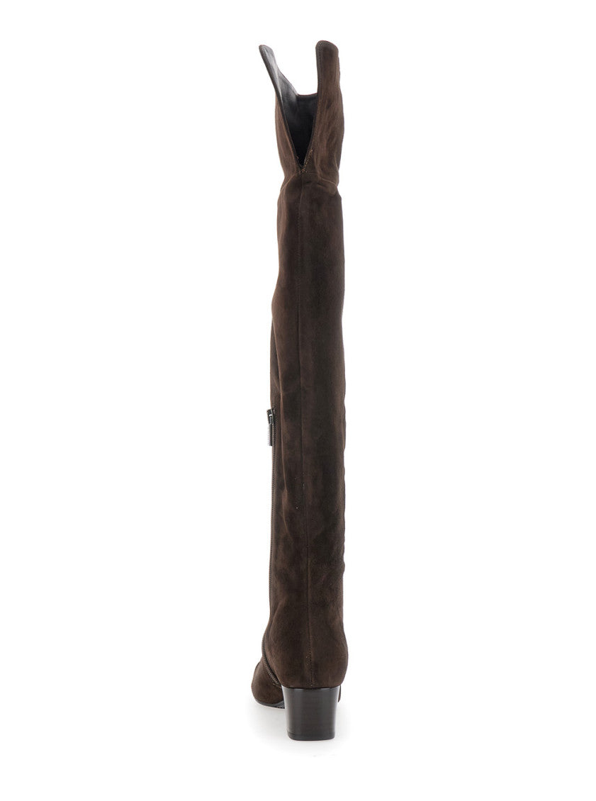 Dark Brown Ankle Boots 4