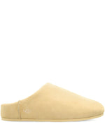 Beige Slip On Slides 1