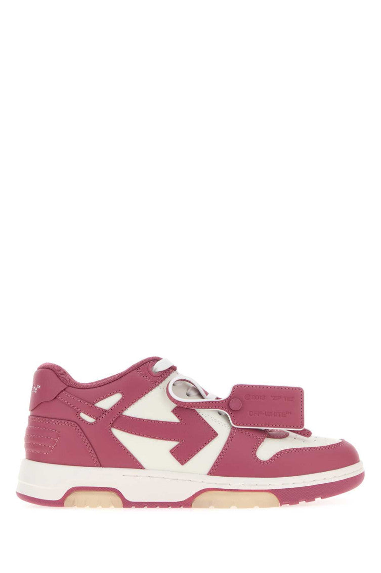Pink Color Block Sneakers 1