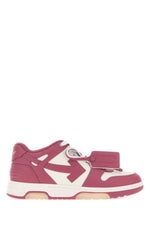 Pink Color Block Sneakers 1