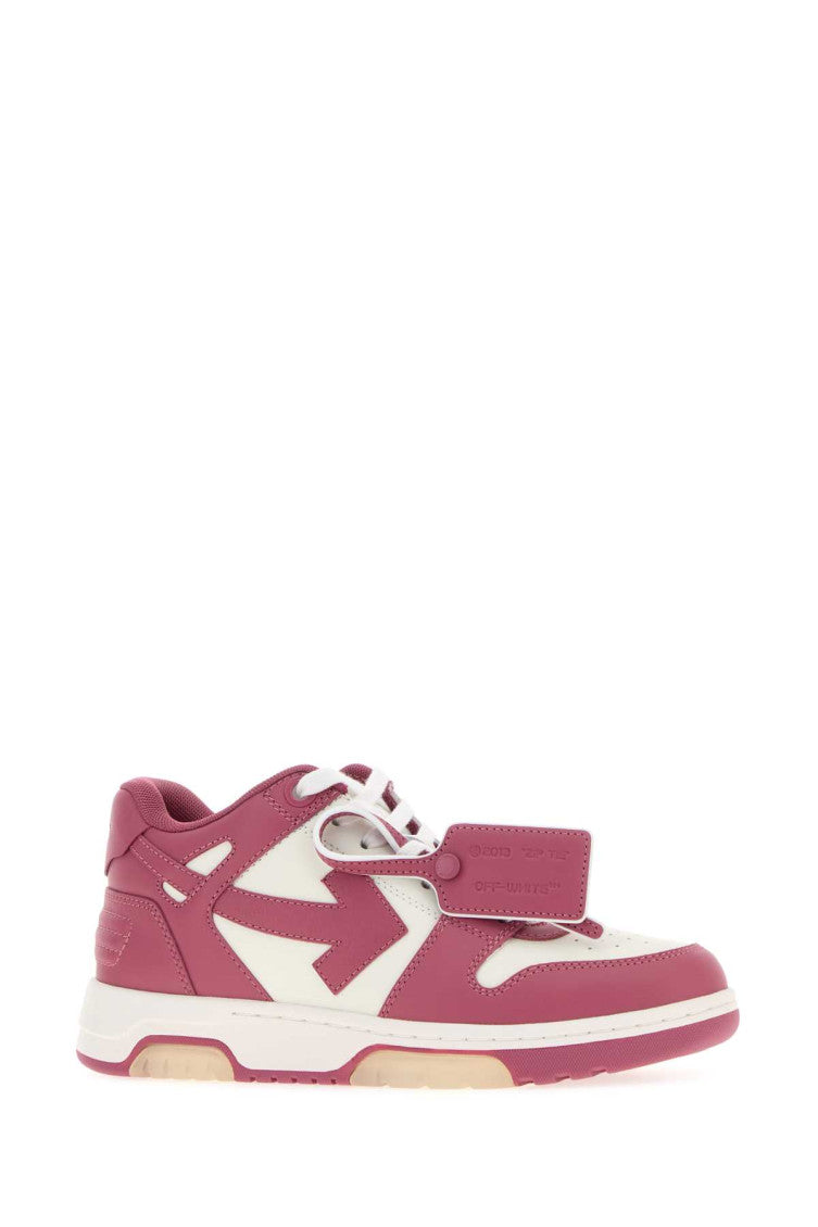 Pink Color Block Sneakers 2