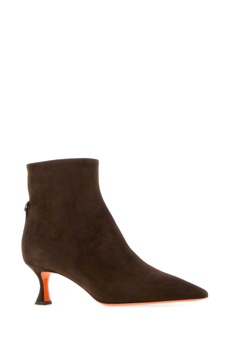 Brown Solid Giulie Boots 2