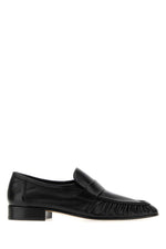 Black Solid Loafers 1