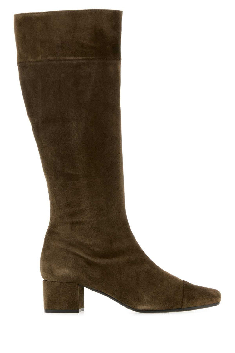 Brown Suede Malaga Boots 1